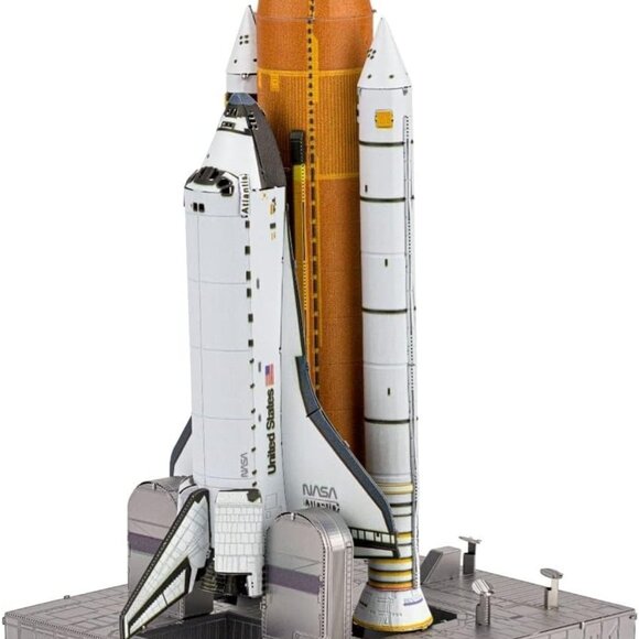 Fascinations Metal Earth Space Shuttle Launch Kit Model Kit Steel Model ICX227 - Picture 3 of 8